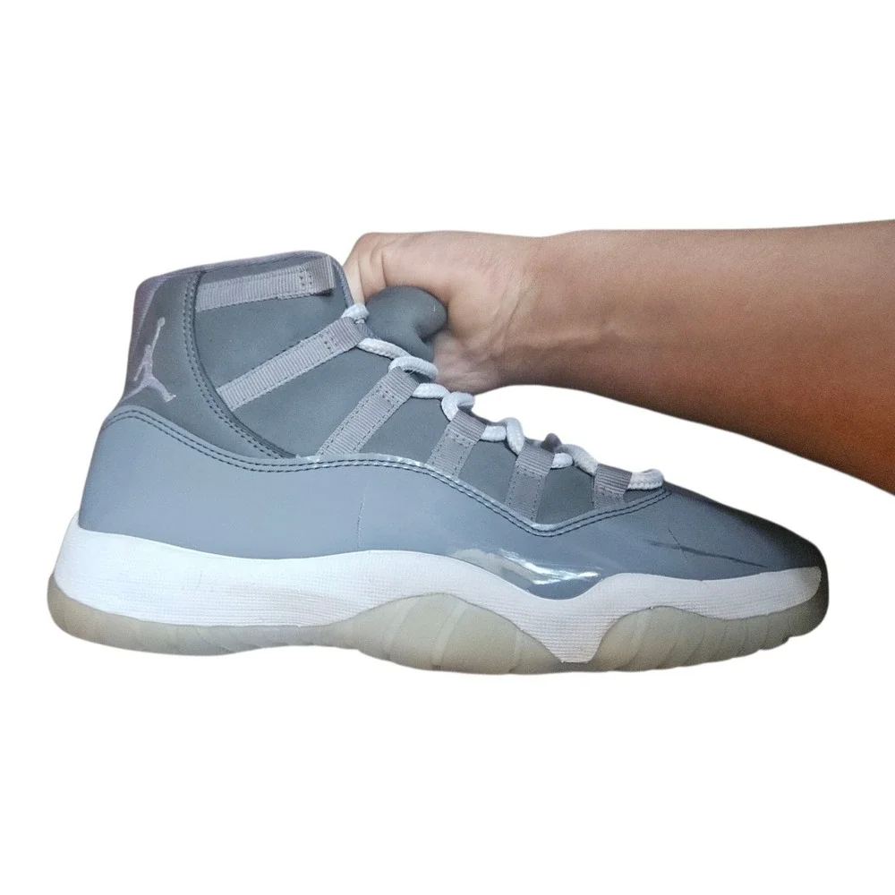 Air Jordan 11 Retro Cool Grey Mens Sneakers Shoes Athletic High Top